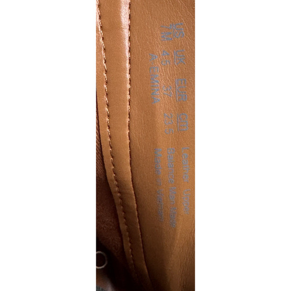 Franco Sarto Emina Black Leather Pointed Toe Wedge Ankle Boot Womens 7M New $190 - Picture 12 of 13